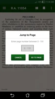 Bangsamoro Organic Law android App screenshot 1