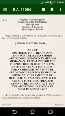 Bangsamoro Organic Law android App screenshot 5